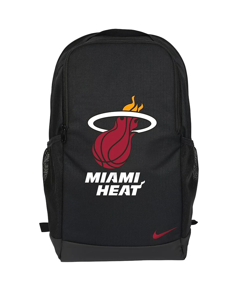Nike Black Miami Heat Brasilia Backpack