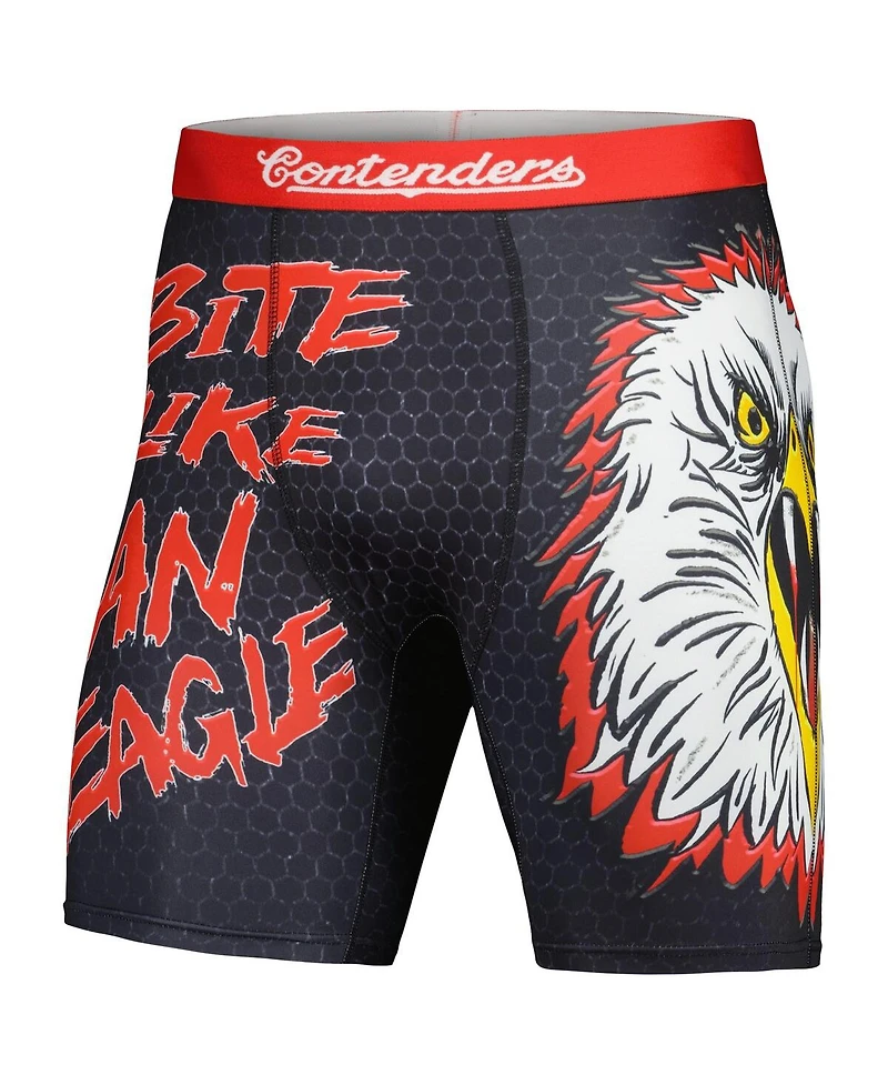 Contenders Clothing Men's Black Cobra Kai Eagle Fang Karate Boxer Briefs