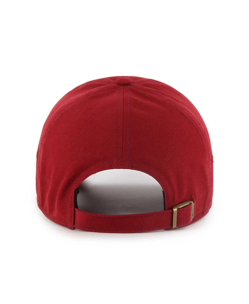 '47 Brand Men's Red Tampa Bay Buccaneers Ridgeway Clean Up Adjustable Hat