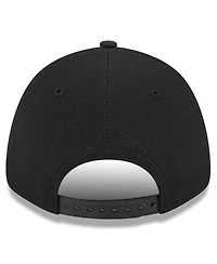 New Era Big Boys and Girls Black New England Patriots Main B-Dub 9FORTY Adjustable Hat