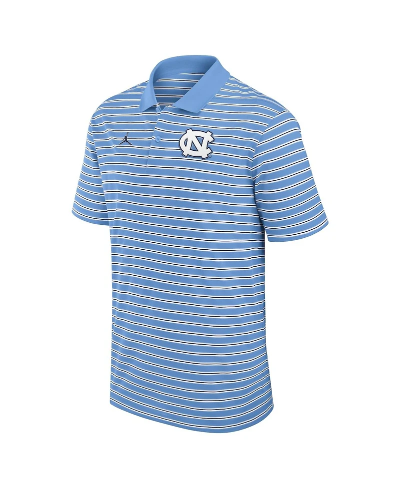 Jordan Men's North Carolina Tar Heels Primetime Victory Striped Performance Polo