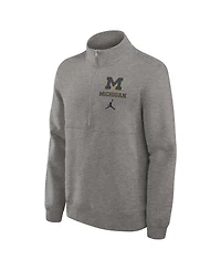 Jordan Men's Michigan Wolverines Primetime Club Half-Zip Sweatshirt