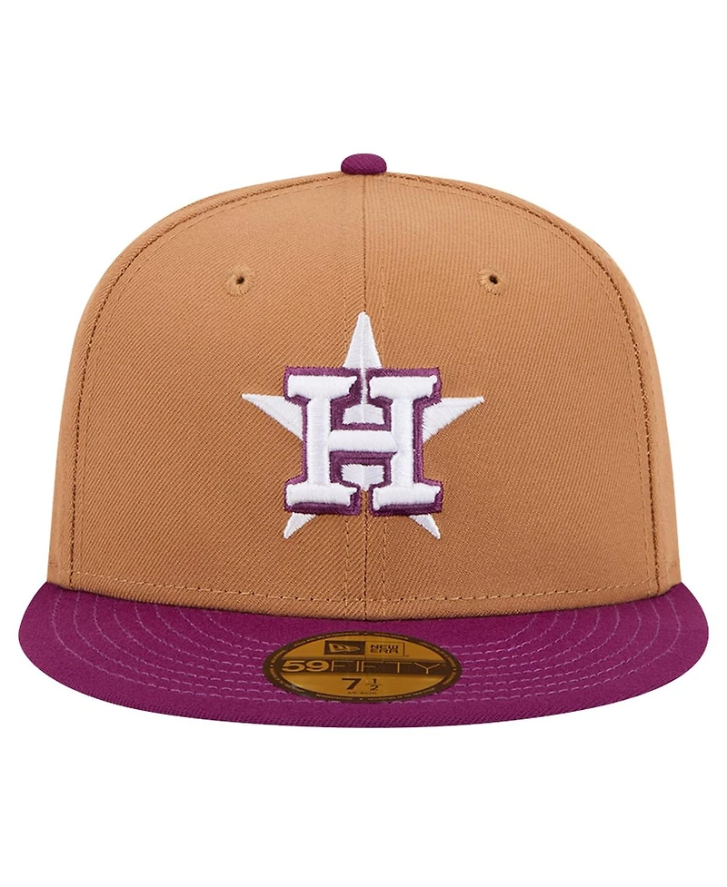 New Era Men's Houston Astros Two-Tone Color Pack 59FIFTY Fitted Hat