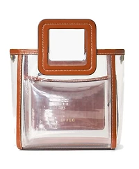Staud Women's Indianapolis Colts Clear Mini Shirley Bag