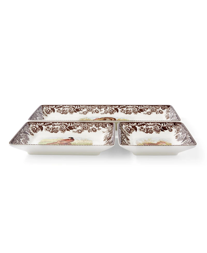 Spode Woodland 3 Pc. Nesting Tray Set