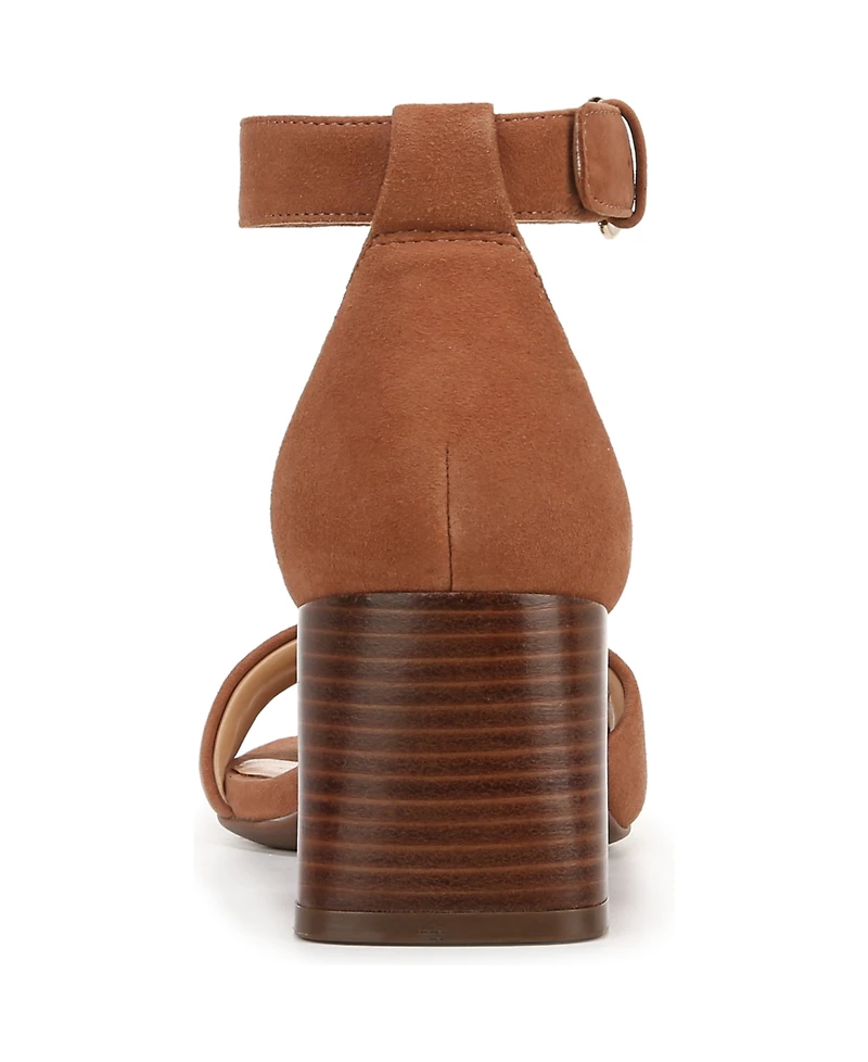 Naturalizer Verly Ankle Strap Block Heel Sandals