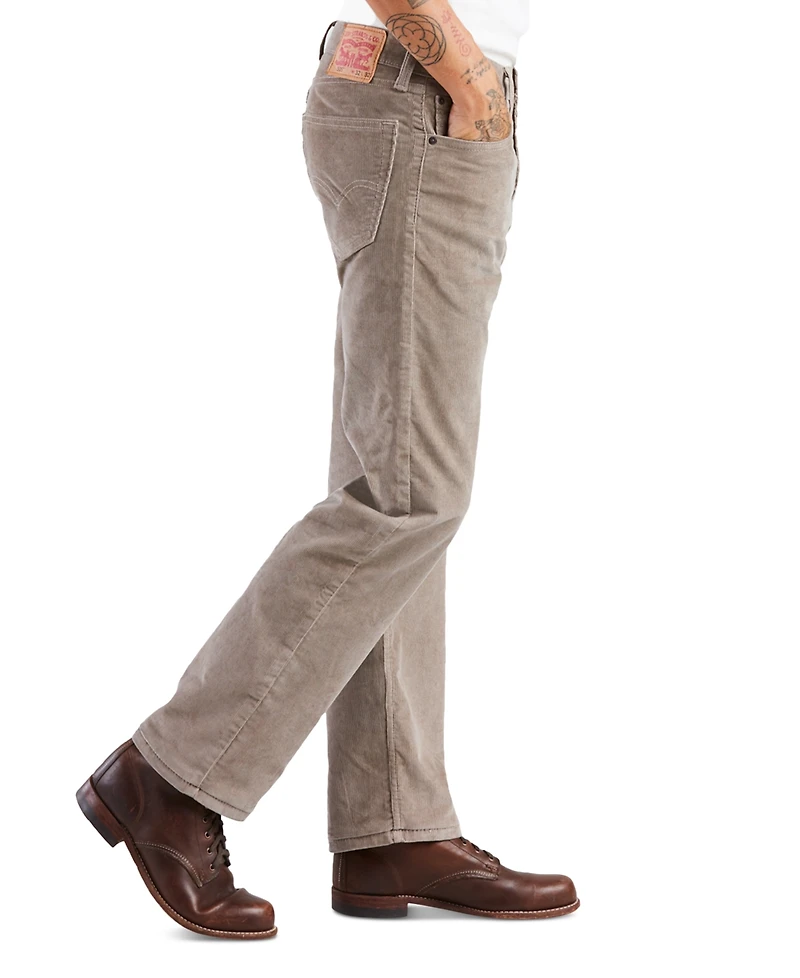 Levi's Men's 505 Regular Fit Straight Leg Corduroy Pants