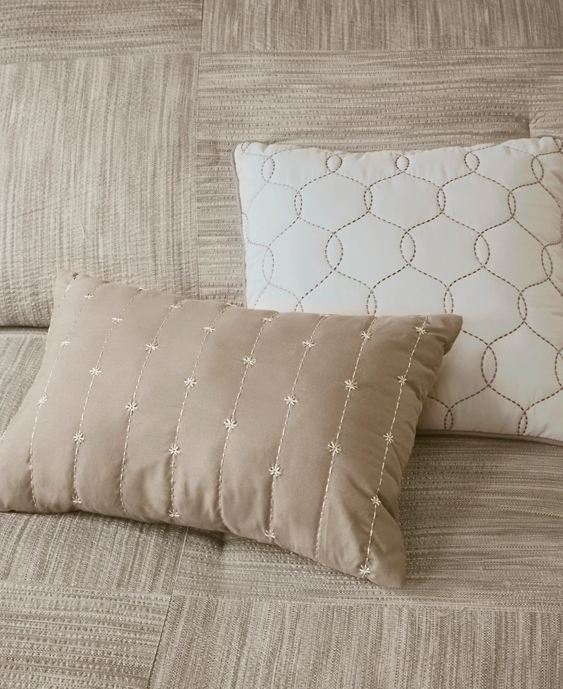 Madison Park Walter Seersucker 7-Pc. Comforter Set