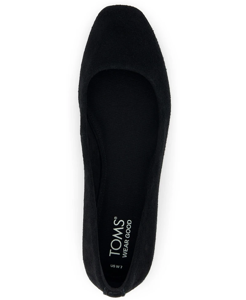 Toms Women's Briella Square Toe Ballet Flats