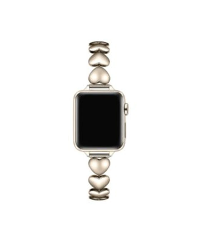 Posh Tech Lover Heart Stainless Steel Band For Apple Watch