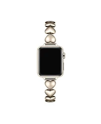 Posh Tech Lover Heart Stainless Steel Band For Apple Watch