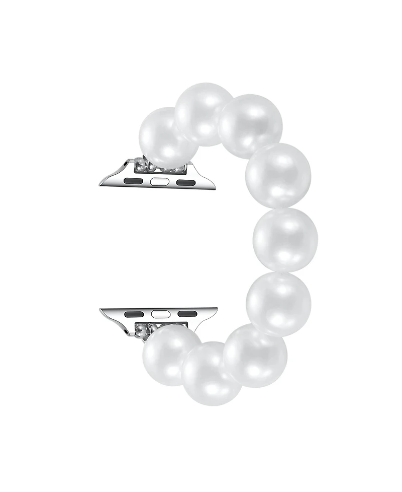 Posh Tech Violet Faux Pearl Band for Apple Watch 44,45,46,49mm
