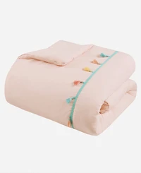 Intelligent Design Tessa Tassel 4-Pc. Comforter Set, Full/Queen