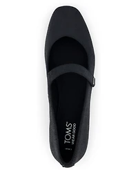 Toms Women's Bianca Metallic Mary Jane Flats