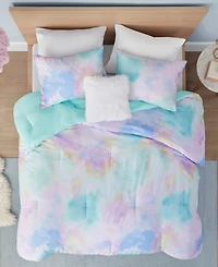 Intelligent Design Cassiopeia Watercolor Tie Dye -Pc. Comforter Set