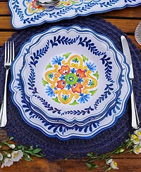 Certified International Flores 12 Pc Dinnerware Set, Service For 4