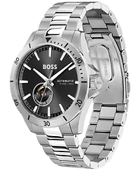 Hugo Boss Men's Troper Automatic Mech-Automatic Stainless Steel Watch 43mm