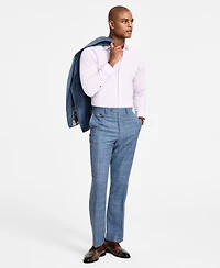 Tayion Collection Men's Classic-Fit Plaid Suit Pants