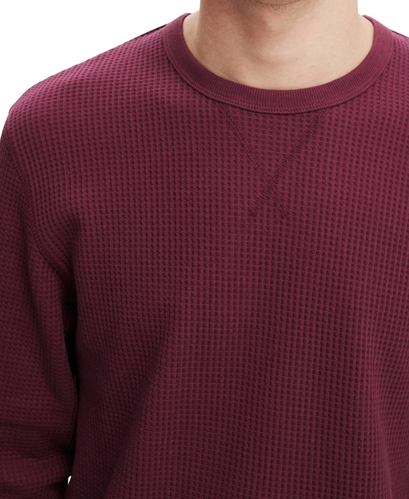 Cotton On Men's Chunky Waffle Long Sleeve T-shirt
