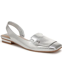 Franco Sarto Women's Teagan Square Toe Slingback Flats