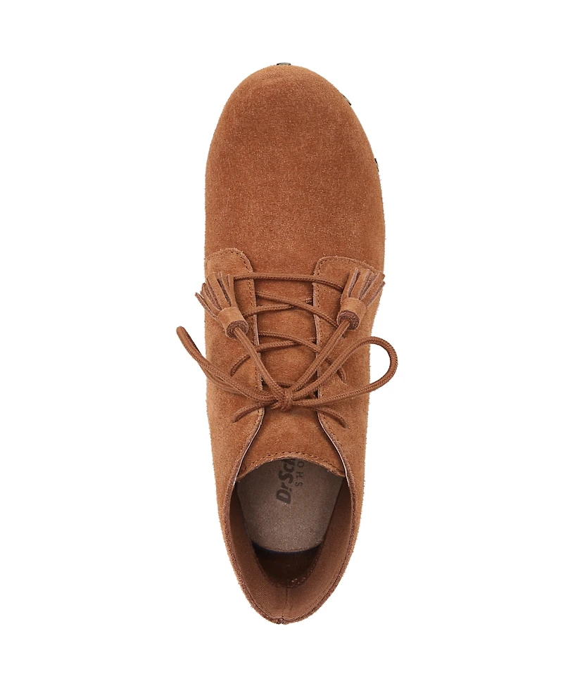 Dr. Scholl's Women's Original Chic Lace-Up Platform Booties