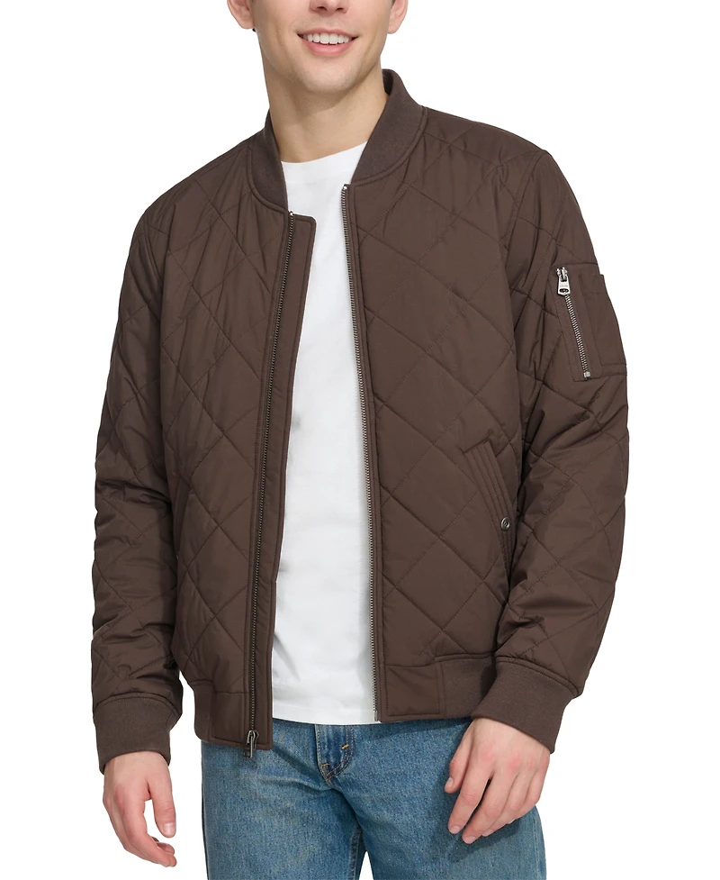 Levi's Men's Quilted Fashion Bomber Jacket