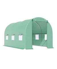 6' x 7' Walk-In Greenhouse for Plant Growing