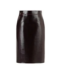 Nocturne Women's Faux Leather Pencil Skirt