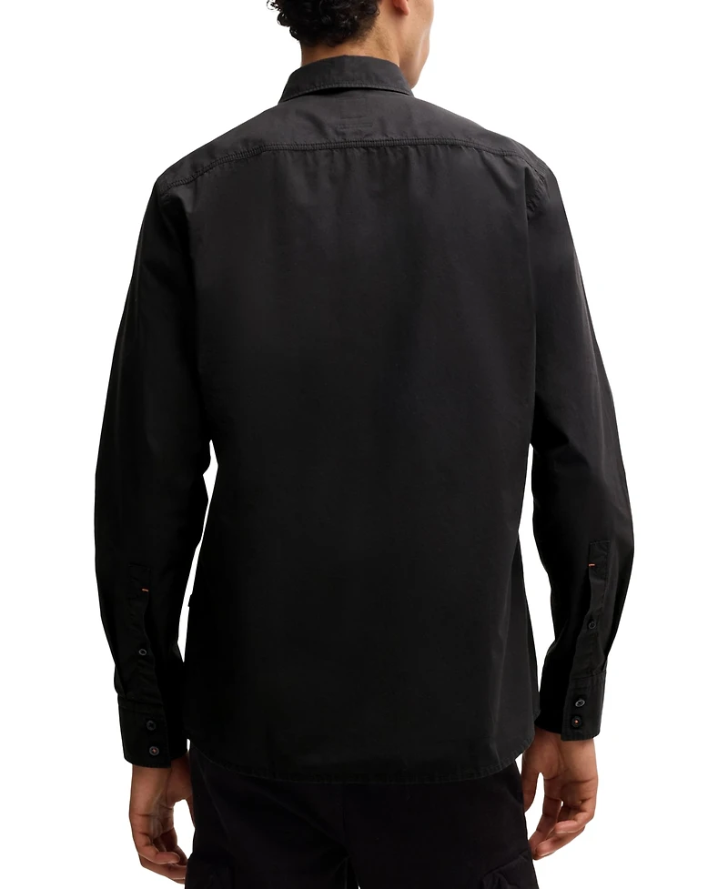 Boss by Hugo Men's Poplin Regular-Fit Shirt