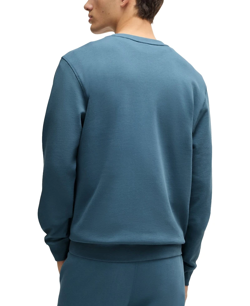 Boss by Hugo Men's Cotton-Terry Regular-Fit Sweatshirt