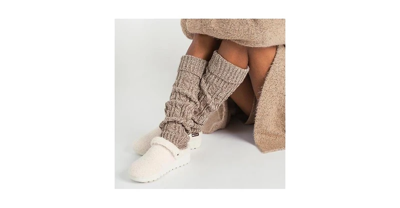 Muk Luks Women's Tall Cabled Knit Leg Warmer