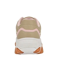 Guess Women's Nowah Triangle Lace-Up Chunky Fashion Sneakers