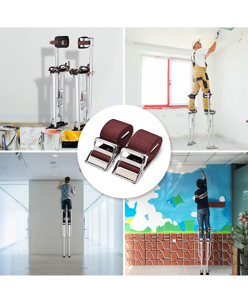 Yescom Stilts Leg Band Straps Adjustable Comfort Loop Replacement Accessory Kit 1 Pair YES0495