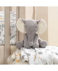 Lambs & Ivy Jungle Adventure Plush Elephant Stuffed Animal Toy - Little Peanut