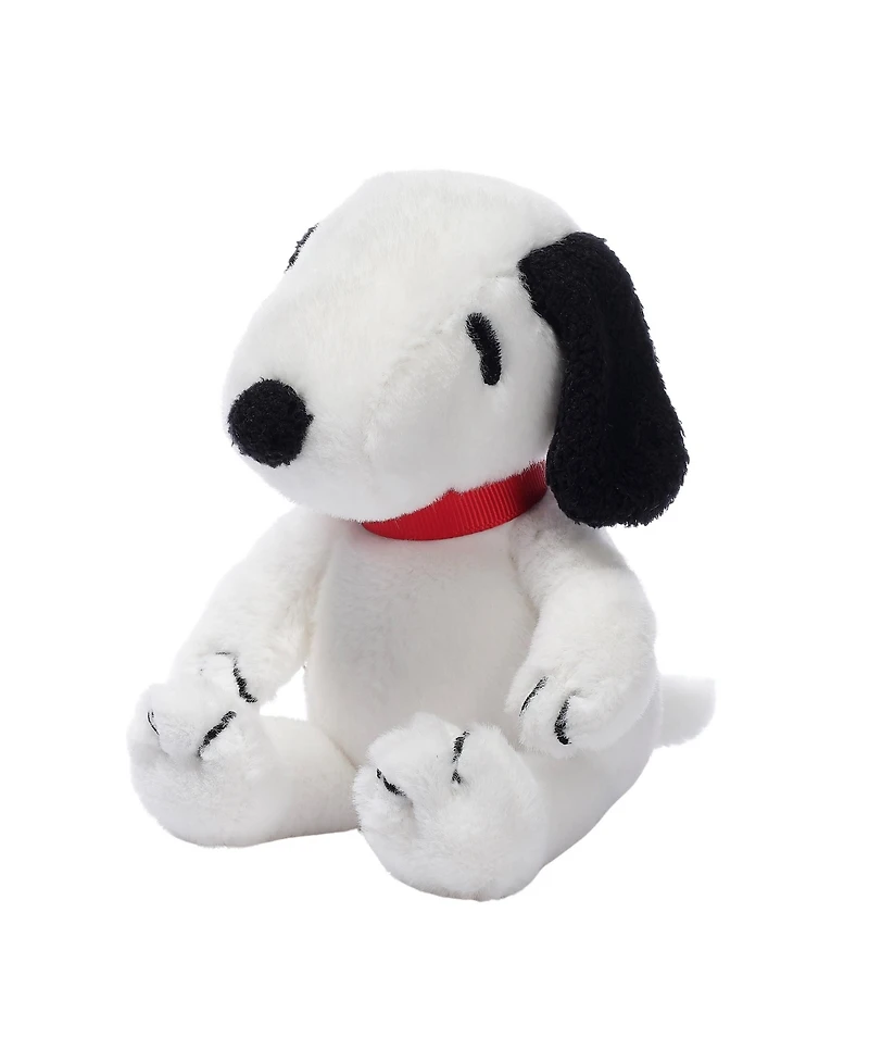 Lambs & Ivy Snoopy Muslin Swaddle Blanket & Mini Plush Newborn Baby Gift Set