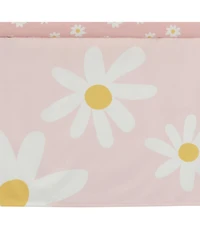 Lambs & Ivy Daisy Dreams 3-Piece Pink/White Baby Nursery Crib Bedding Set