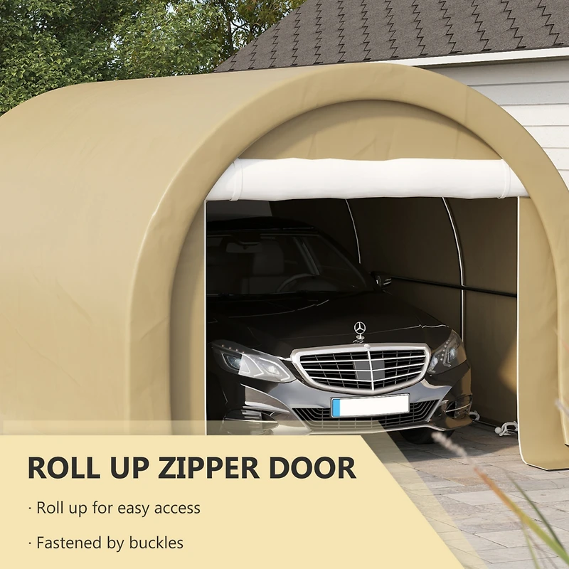 10' x 16' Heavy Duty Car/Garage Portable Storage Tent
