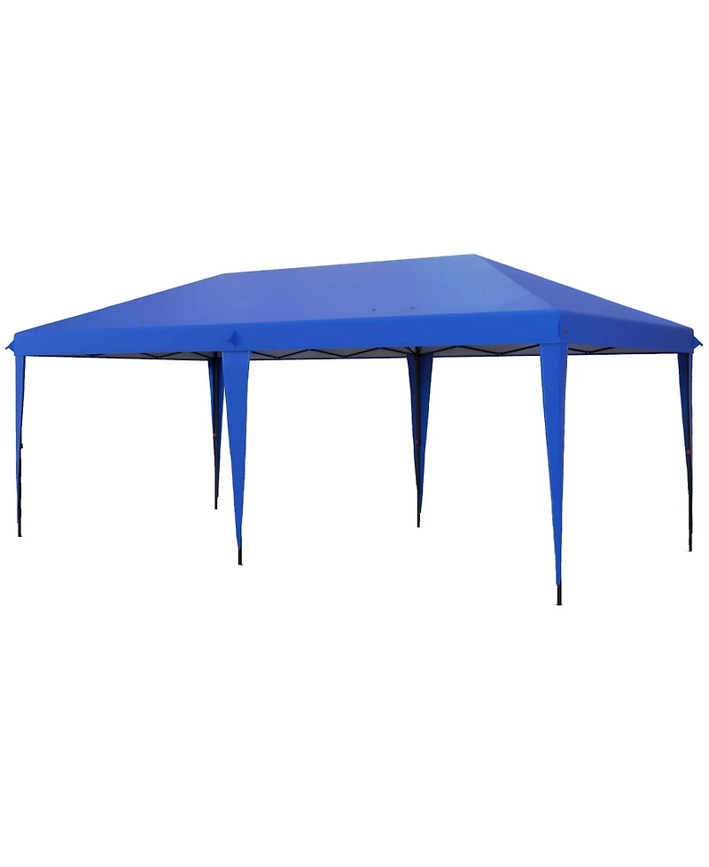 Streamdale Furniture Heavy Duty Pop-Up Canopy Tent (10' x 19.2')