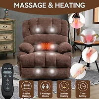 Mondawe 23" Chenille Power Lift Recliner Chair