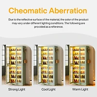 Tribesigns 5-Tier Bookshelf, 71" H Industrial Book Shelf Large Bookcases and Bookshelves with Chic Circular Design, Tall Open Shelf Storage Rack for H