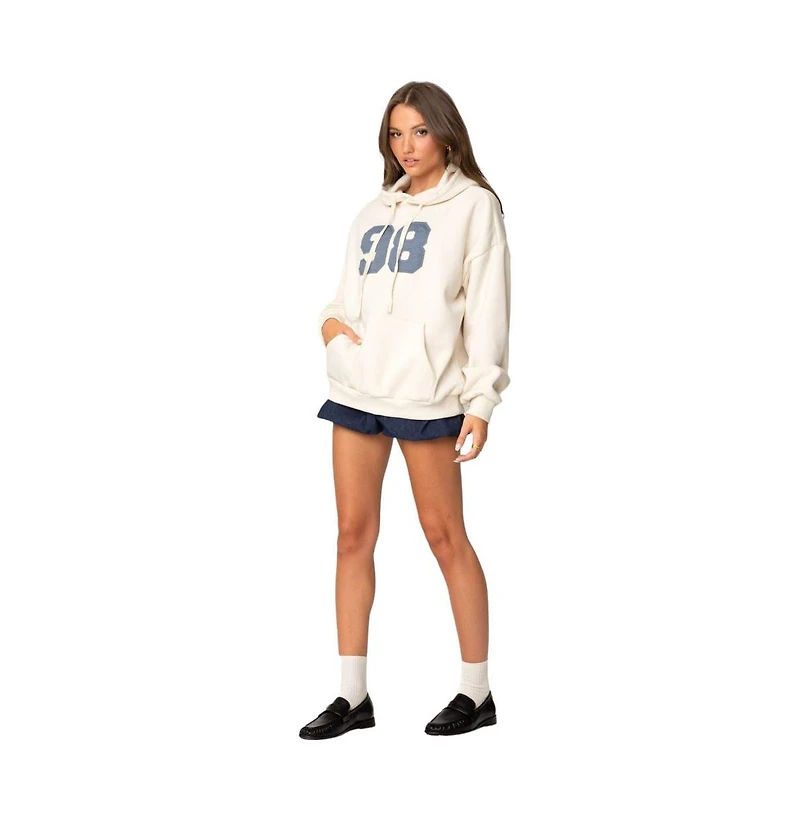 Edikted Womens 98 Oversized Hoodie