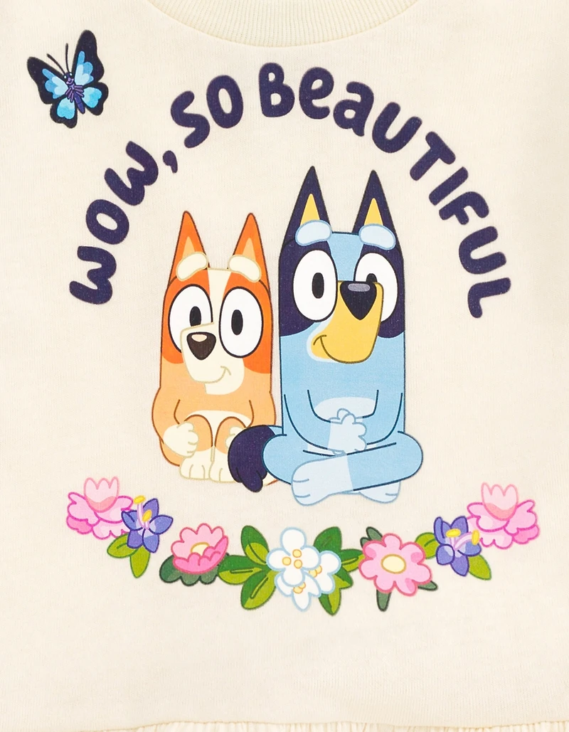 Bluey Little Girls T-Shirt and Leggings Outfit Set