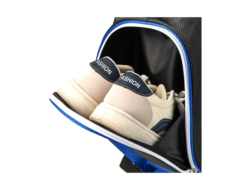 Golf Cart Bag with 14 Way Top Dividers-Blue