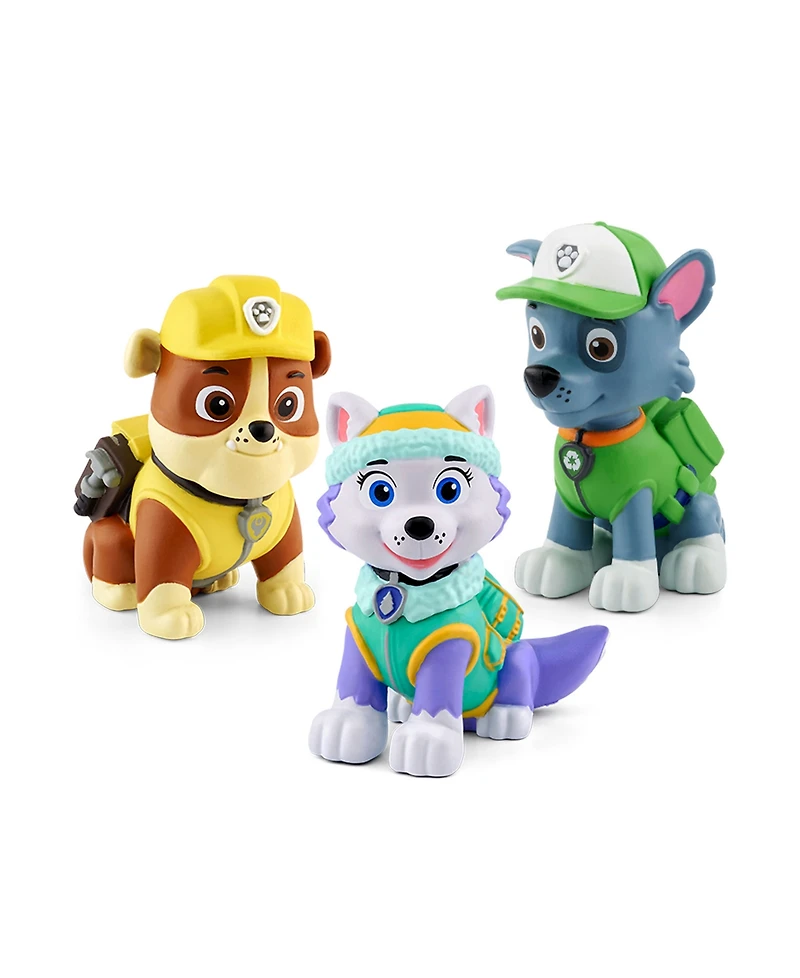 Tonies Paw Patrol Rubble, Everest, Rocky Audio Figurine