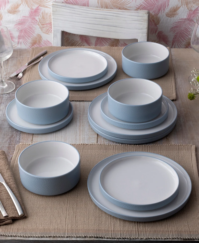 Noritake Colortex Stone 12-Piece Dinnerware Set