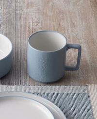Noritake Colortex Stone Stax Mugs, Set of 4