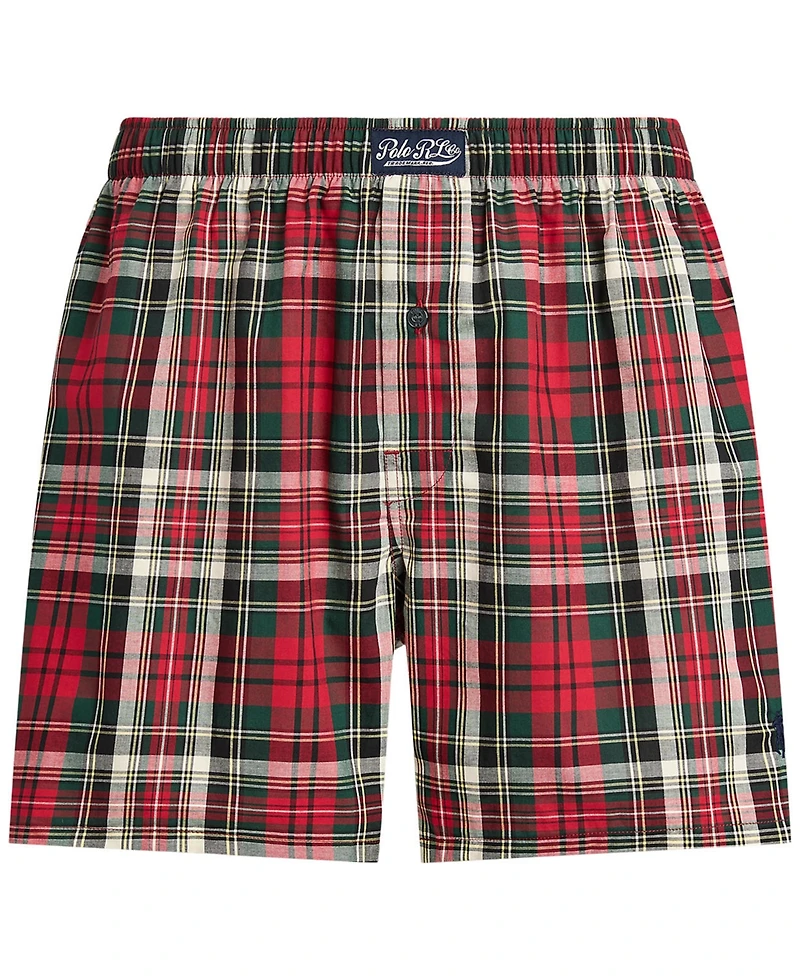 Polo Ralph Lauren Men's Plaid Woven Boxers