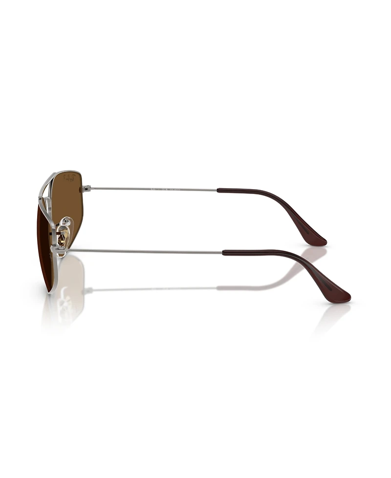 Ray-Ban Unisex Polarized Explorer 5 Sunglasses, RB3845