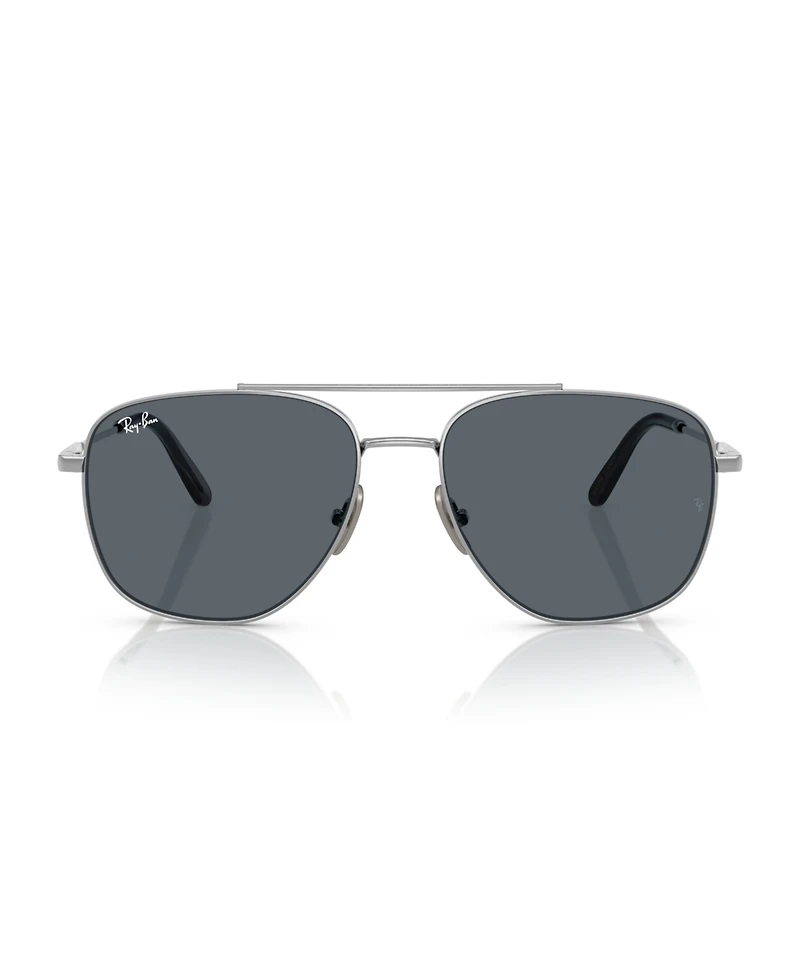 Ray-Ban Unisex Sunglasses, William Titanium RB8097
