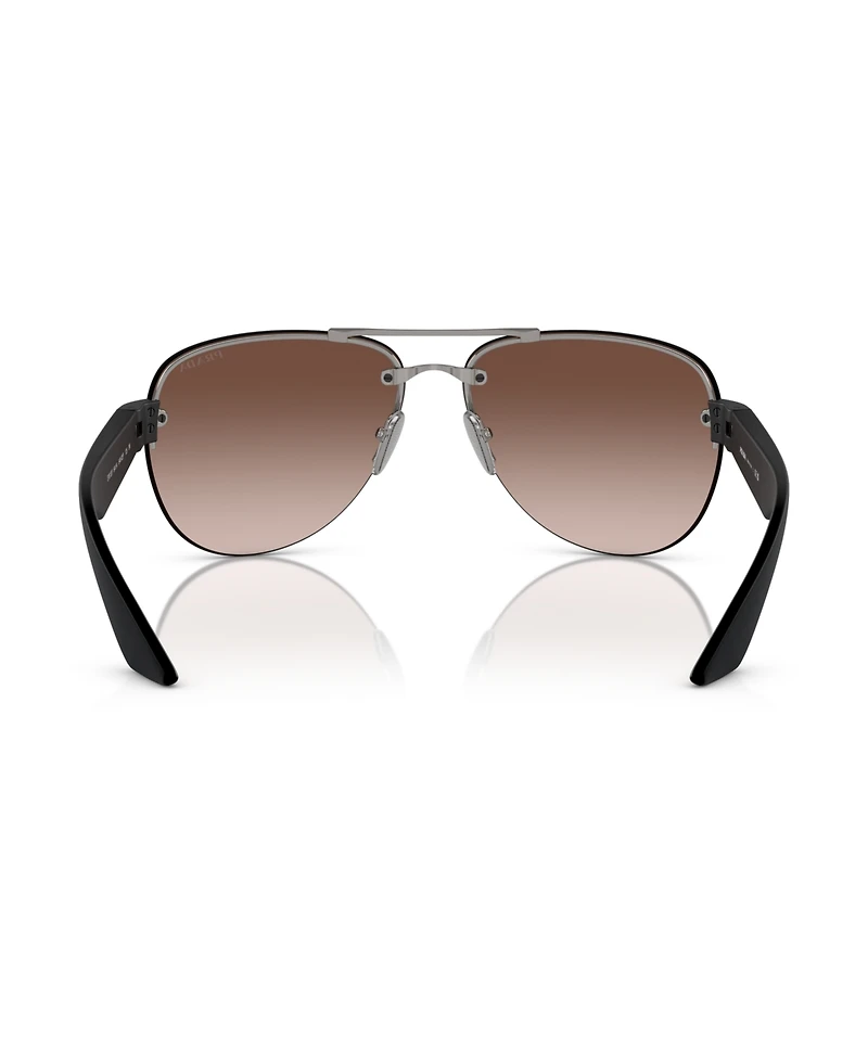 Prada Linea Rossa Men's Sunglasses, Ps 55YS
